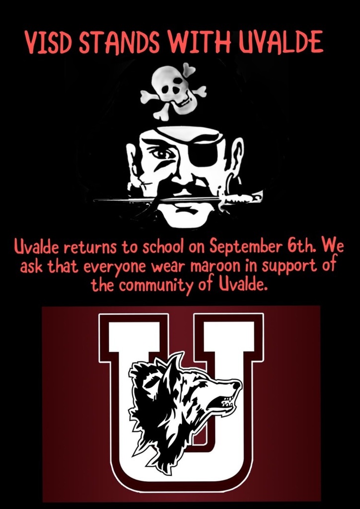 Uvalde Strong! Pirates stand beside you! 